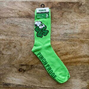 5/$20 NEW Adult St. Patrick's Day Snoopy Socks